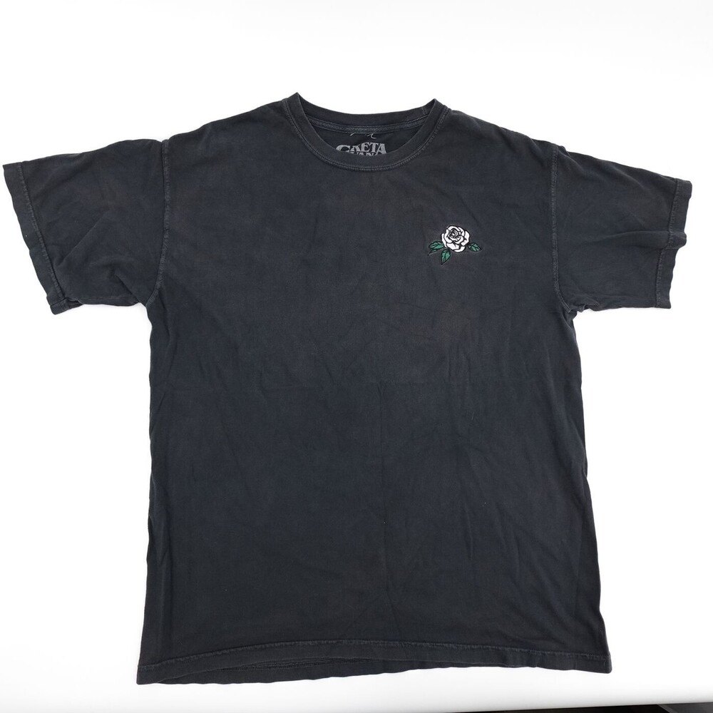 Greta Van Fleet T-Shirt Mens Large Black Graphic March Peaceful Army Band Tour T